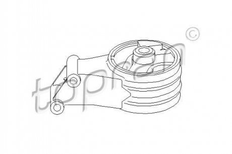 Подушка двигателя SAAB 9-3, Opel Vectra TOPRAN / HANS PRIES 206561