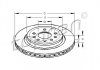 Купить Тормозные диски Fiat Croma, Opel Vectra TOPRAN / HANS PRIES 206859 (фото1) подбор по VIN коду, цена 1254 грн.