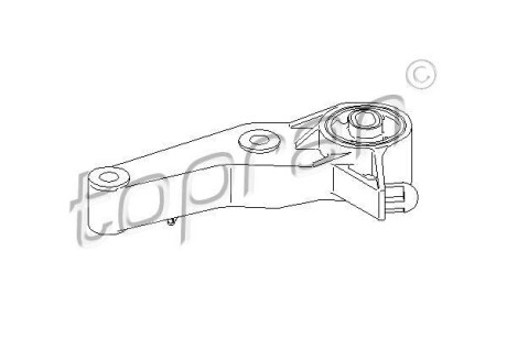 Подушка двигуна Opel Corsa TOPRAN / HANS PRIES 207754