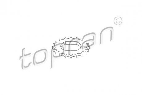 Купить Шестерня коленвала Opel Corsa, Astra, Meriva, Chevrolet Aveo, Opel Insignia, Zafira, Combo, Chevrolet Cruze TOPRAN / HANS PRIES 207768 (фото1) подбор по VIN коду, цена 635 грн.