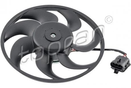 Крыльчатка вентилятора Opel Corsa, Combo TOPRAN / HANS PRIES 208167