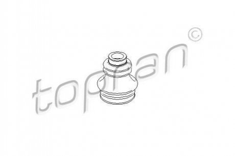 Пильник привідного валу Ford Sierra TOPRAN / HANS PRIES 300825
