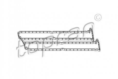 Прокладка клапанной крышки Ford Mondeo, Focus, Connect, Transit TOPRAN / HANS PRIES 302276