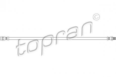 Шланг гальм. задній Mercedes Vito, V-Class TOPRAN / HANS PRIES 401 064