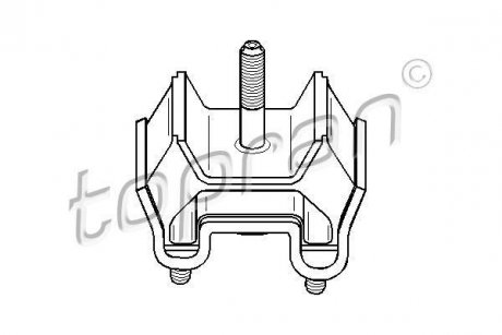 Подушка двигуна Mercedes M-Class TOPRAN / HANS PRIES 407826