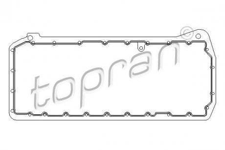 Прокладка масляного піддона BMW E38, E39, X5, E46, Land Rover Range Rover, BMW E65, E66, E60, E61, X3 TOPRAN / HANS PRIES 500906