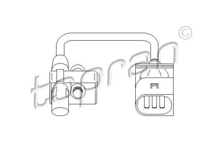 Датчик імпульсів BMW X3, E65, E66, E46, E60, X5, E61, E81, E90, E91, E92, E93 TOPRAN / HANS PRIES 501443