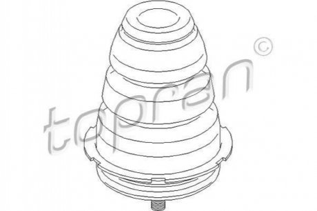 Отбойник амортизатора TOPRAN / HANS PRIES 721803