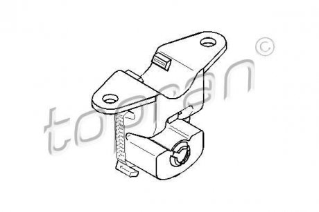 Резинка глушника Citroen C4, Peugeot 308, Citroen DS4, Fiat Scudo, Peugeot 307, Citroen Jumpy, Peugeot Expert, 3008 TOPRAN / HANS PRIES 721954