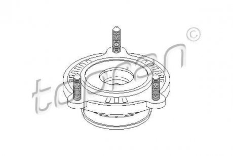 Опорна подушка Peugeot 407 TOPRAN / HANS PRIES 722654