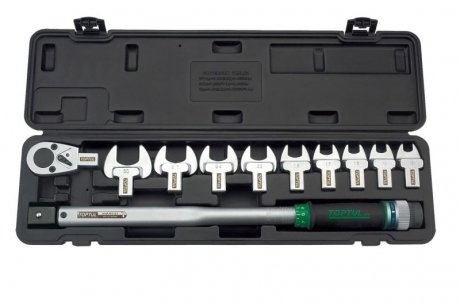 Набор динамометрический 1/2" 11ед. 40-210Nm Toptul gaai1101