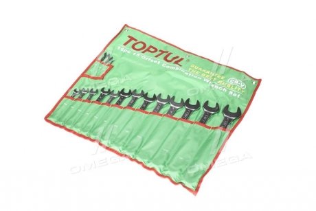 Набор ключей комбинированных дюймовых 16 шт. (1/4" - 1-1/4") Toptul gbaa1604