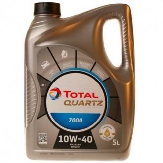 Масло моторное Quartz 7000 10W40 (5л.) TOTAL 203703
