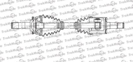 Купити MITSUBISHI Полуось лів. L=616mm, 28/25 зуб. Pajero Sport 98-,L200 96-,Pajero II 90-00 Mitsubishi Pajero, L200 TrakMotive 30-1108 (фото1) підбір по VIN коду, ціна 2647 грн.