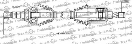 FIAT Полуось передн. лев. CROMA (194_) 1.9 D Multijet 05-11 TrakMotive 30-1126