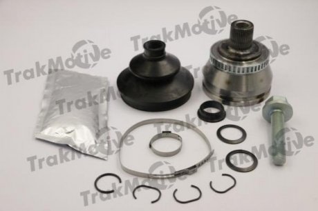 AUDI Шрус наружный Комплект с ABS 38/27 зуб. A8 2.5 TDI 97-00 Volkswagen Golf, Vento, Seat Toledo, Audi A8, A4, Volkswagen Passat, Audi A6, Allroad, Skoda Superb TrakMotive 40-0029