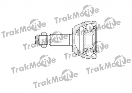 FORD ШРКШ наружный Комплект 30/25 зуб. ESCORT CLASSIC Turnier (ANL) 1.8 TD 99-00 Ford Escort TrakMotive 40-0157