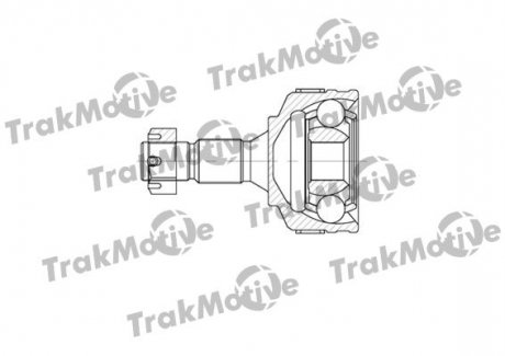 CITROEN ШРКШ зовнішній Комплект 34/25 зуб. BERLINGO 1.8 D 96-02, XSARA купе (N0) 2.0 HDi 109 01-05 Citroen Berlingo, Peugeot Partner, Citroen Xsara TrakMotive 40-0561