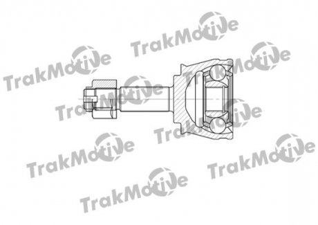 FIAT шркш зовнішній к-кт 22/22 зуб. ALBEA 1.4 96-09, STRADA 1.2 99-06 TrakMotive 40-0576