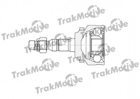 OPEL ШРКШ зовнішній з ABS Комплект 35/33 зуб Vectra B 2,2DTI -03 Opel Vectra TrakMotive 40-0594