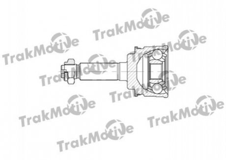 Купити SUZUKI ШРУС зовнішній Комплект 20/23 зуб. ALTO IV (EF) 1.0 94-98, SWIFT II 1.0 89-01 Suzuki Swift TrakMotive 40-0602 (фото1) підбір по VIN коду, ціна 973 грн.