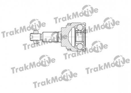 SUZUKI ШРУС зовнішній з ABS 25/29 зуб. до-кт Swift 05- Suzuki Swift TrakMotive 40-0605