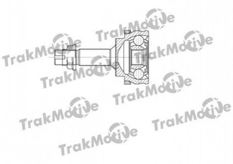 TOYOTA Шрус зовнішній з ABS Комплект 24/22 зуб. Yaris 1.3 99-05 TrakMotive 40-0609