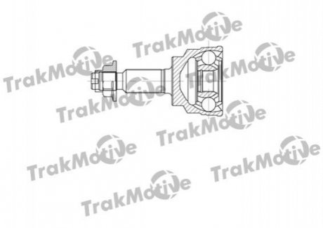 KIA ШРКШ зовнішній Комплект 24/21 зуб.Rio I 1.3 /1.6 00- KIA Rio TrakMotive 40-0615