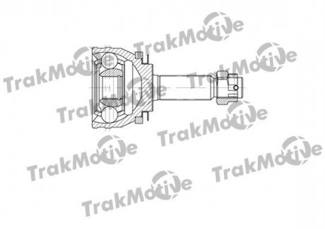 Купить HYUNDAI Шрус наружный Комплект с ABS 25/23 зуб.Getz 1.5CRDI 03- Hyundai Getz TrakMotive 40-0619 (фото1) подбор по VIN коду, цена 1193 грн.