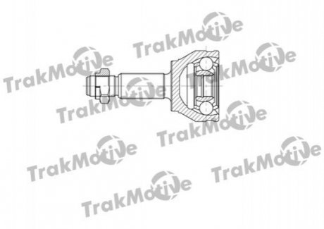 Купити FORD Шрус зовнішній Комплект 25/21 зуб.Fiesta,Fusion 1.4/1.6 16V 01- Ford Fiesta, Fusion TrakMotive 40-0641 (фото1) підбір по VIN коду, ціна 909 грн.