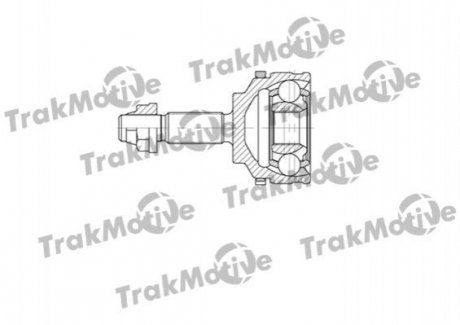 RENAULT Шрус наружный Комплект 32/23 зуб. KANGOO 1.5 dCi 05- Nissan Kubistar, Renault Kangoo, Clio TrakMotive 40-0661