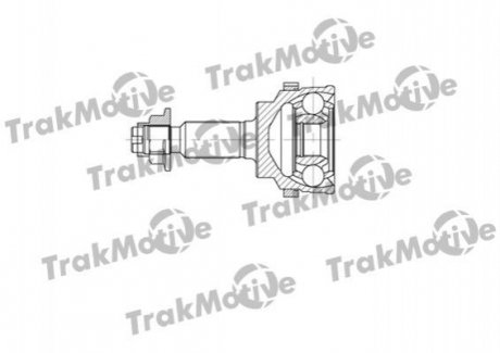 KIA Шрус наружный Комплект 24/21 зуб. RIO (DC) 1.3 00-05, RIO седан (DC_) 1.3 02-05 TrakMotive 40-0663