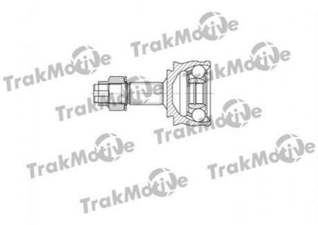 OPEL Шрус зовнішній Комплект 22/20 зуб. ADAM (M13) 1.2 12-19, CORSA D (S07) 1.0 06-10, CORSA E 1.2 14- Fiat Grande Punto, Opel Corsa, Fiat Punto TrakMotive 40-0668