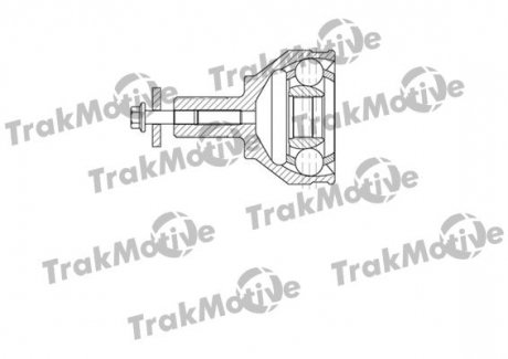 Купить FORD ШРКШ наружный Комплект 26/36 зуб. C-MAX 2.0 TDCi 08-10, FOCUS C-MAX (DM2) 1.8 TDCi 05-07, FOCUS II 2.0 TDCi 05-12 Ford Focus, C-Max TrakMotive 40-0669 (фото1) подбор по VIN коду, цена 1112 грн.