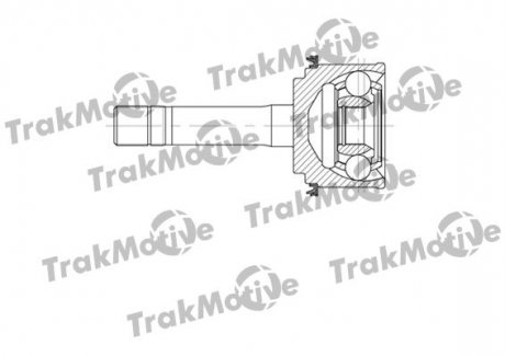 KIA ШРКШ Комплект 24/21 зуб. RIO (DC) 1.3 00-05, RIO седан (DC_) 1.3 02-05 TrakMotive 40-0683