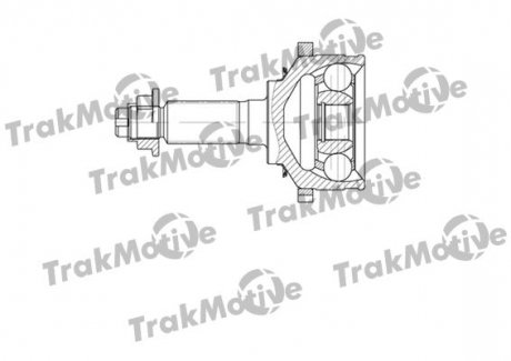 KIA ШРКШ зовнішній Комплект з ABS 28/26 зуб.Carnival 2.5/2.9CRDI 9 TrakMotive 40-0686