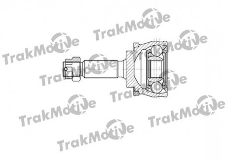 MITSUBISHI ШРКШ зовнішній з ABS Комплект 25/24 зуб. GALANT VII 2.0 92-96 Mitsubishi Galant TrakMotive 40-0689