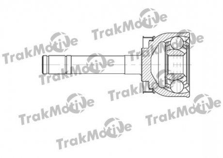 NISSAN ШРКШ назовні. Комплект 27/27 зуб. VANETTE -01 TrakMotive 40-0693