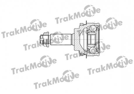 SUBARU ШРКШ наружный Комплект Forester 02- Subaru Forester, Legacy, Impreza, Outback TrakMotive 40-0699