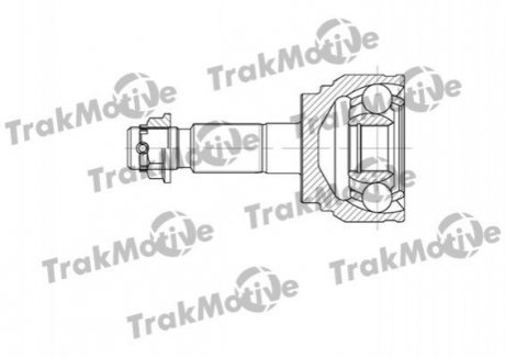 TOYOTA Шрус зовнішній Комплект 29/30 зуб. Hilux 2,5-3,0 01- Jeep Grand Cherokee, Toyota Hilux TrakMotive 40-0705