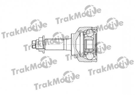 Купити KIA ШРКШ внешний Sorento 2,5CRDi 06- (28 і 25 зуб.) KIA Sorento TrakMotive 40-0733 (фото1) підбір по VIN коду, ціна 1166 грн.