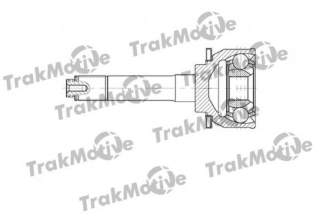 ISUZU ШРКШ наружн.Комплект 17/33 зуб. TROOPER II (UB) 3.2 91-98 TrakMotive 40-0747