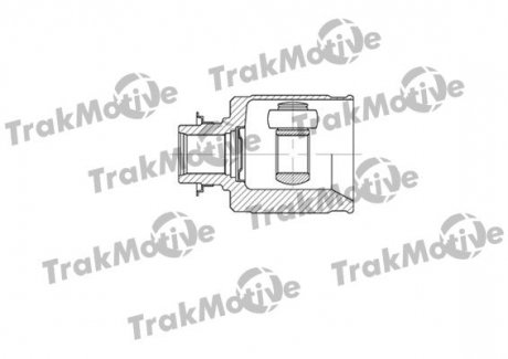 HONDA Комплект шрусу внутрішній. CR-V 2,0 01-, Civic 1,6-1,8 91- Honda Civic, Accord, Shuttle, CR-V TrakMotive 45-0100