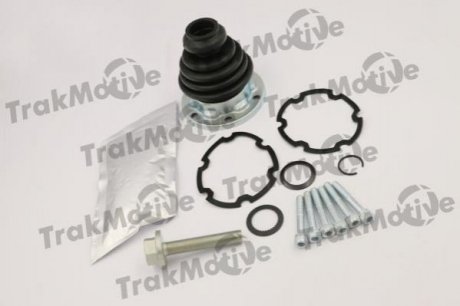 AUDI Защита ШРУС внутр. 28*104.5*100 с мет. обоймой 80 2.0 91-94 Audi 100, 80, Volkswagen Passat, Golf, Vento, Seat Toledo, Ibiza, Cordoba, Audi A3 TrakMotive 50-0043