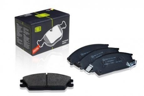 Колодка гальмівна Sonata (98-)/Tucson (04-), Sportage(04-) диск. перед. Trialli pf 084501