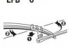 Купити ExactFit Flat Щітка склоочисника, безкаркасна OEM (430мм))) Volkswagen Golf, Bora, Ford Focus, Fiat Croma, BMW E92, E93, Peugeot 207, Volkswagen Polo Trico efb436 (фото2) підбір по VIN коду, ціна 341 грн.