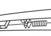 Купити Щітка склоочисника каркасна задня 180mm (7'') ExactFit Rear Citroen C4 (LC), DS3, DS4 (EX180B) Citroen DS4, DS5, C4 Trico ex180 (фото1) підбір по VIN коду, ціна 324 грн.