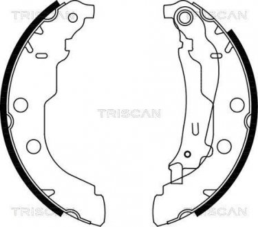 Комплект тормозных колодок Peugeot 406, Citroen Xsara TRISCAN 810028582