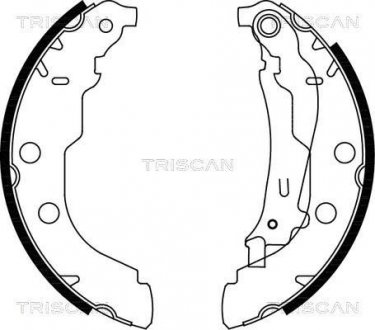 Купити Комплект гальмівних колодок Peugeot 406 TRISCAN 810028582 (фото1) підбір по VIN коду, ціна 988 грн.