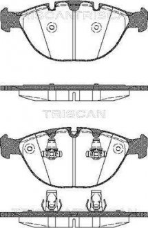 Колодки тормозные передние TRISCAN 811011011